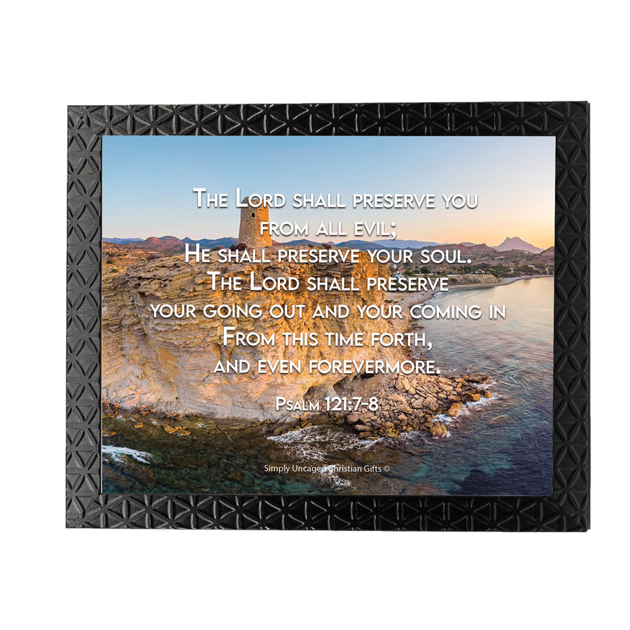 Psalm 121:7-8 Personalized Photo Verse