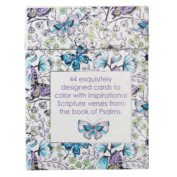 Psalms In Color Boxed Coloring Cards