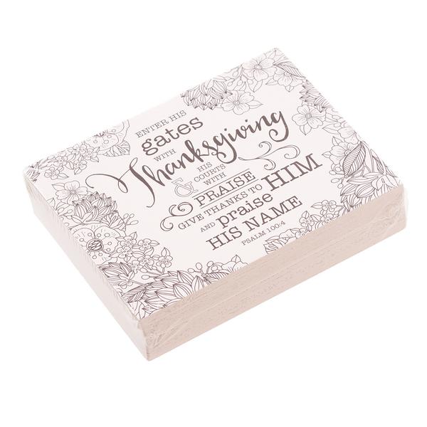 Psalms In Color Boxed Coloring Cards