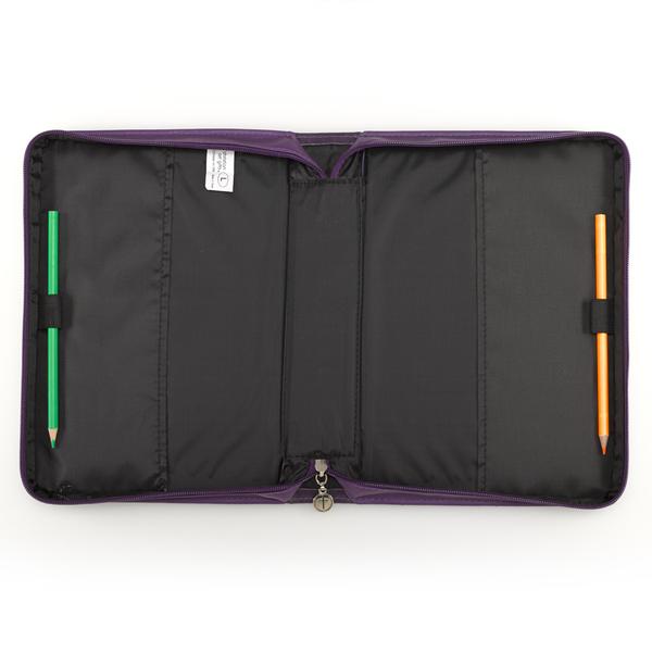 Purple Butterflies Bible Cover