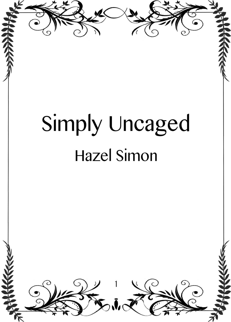 Simply Uncaged Poems PDF Downloadable Edition