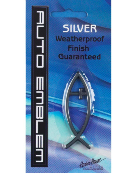 Small Fish with Cross Emblem