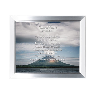 Thank You Personalized Photo Poem