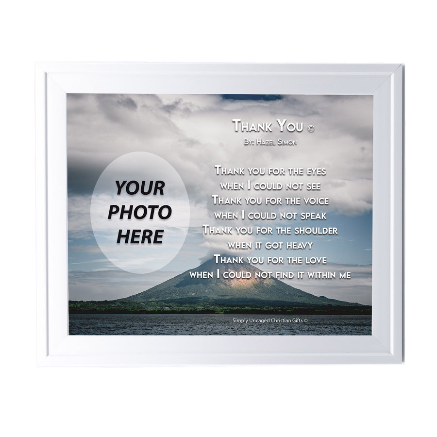 Thank You Personalized Photo Poem