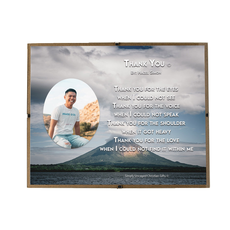 Thank You Personalized Photo Poem