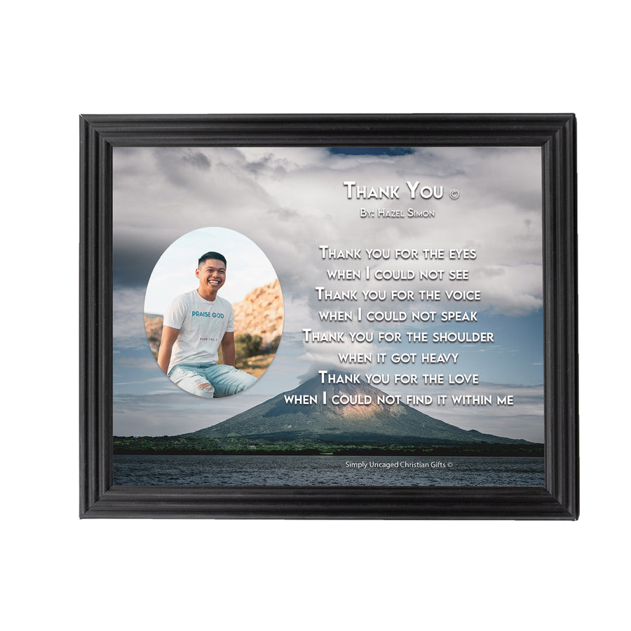 Thank You Personalized Photo Poem