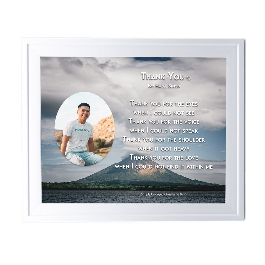 Thank You Personalized Photo Poem