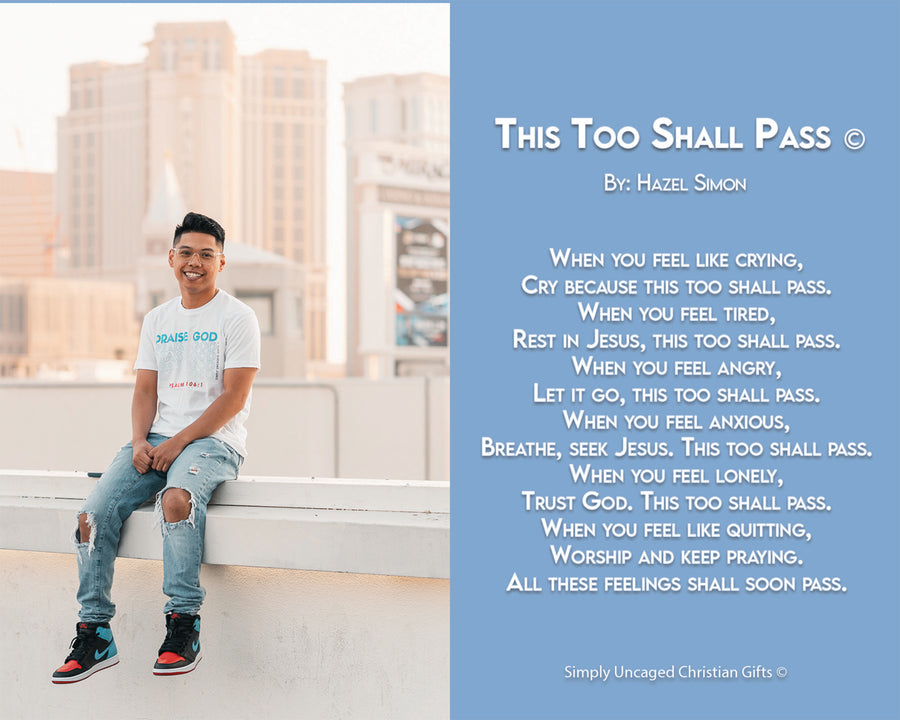 This Too Shall Pass Personalized Photo Poem