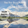 Load image into Gallery viewer, This Too Shall Pass Personalized Photo Poem
