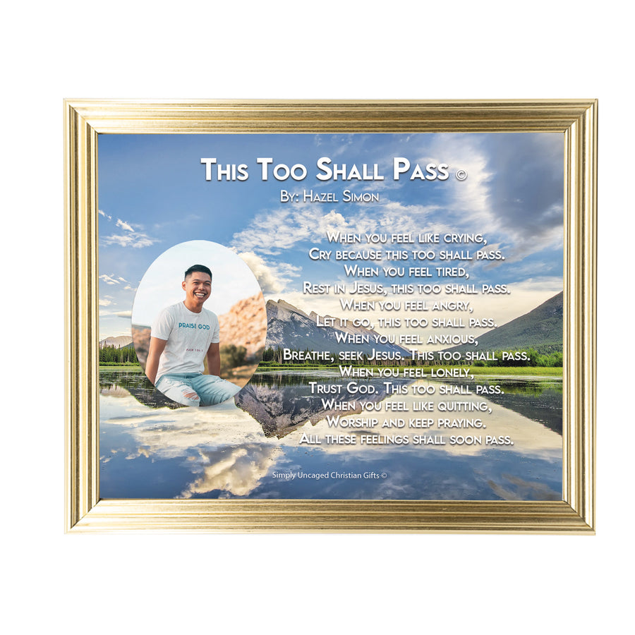 This Too Shall Pass Personalized Photo Poem