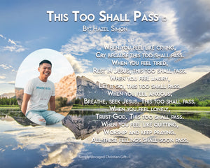 This Too Shall Pass Personalized Photo Poem