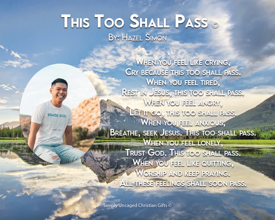 This Too Shall Pass Personalized Photo Poem