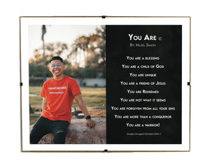 You Are Personalized Photo Poem