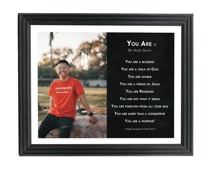 You Are Personalized Photo Poem