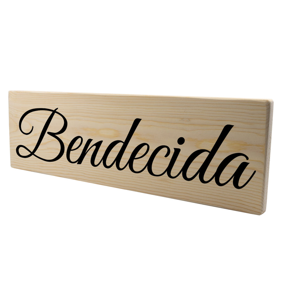 Bendecida Spanish Wood Decor