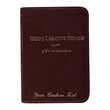 Load image into Gallery viewer, Personalized with Custom Text God&#39;s Creative Power Gift Collection Leather Bound Brown
