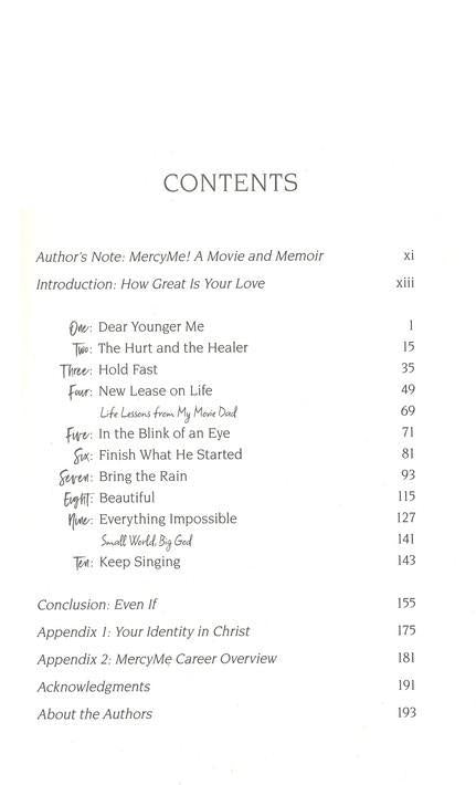 I Can Only Imagine Me Memoir - Bart Millard