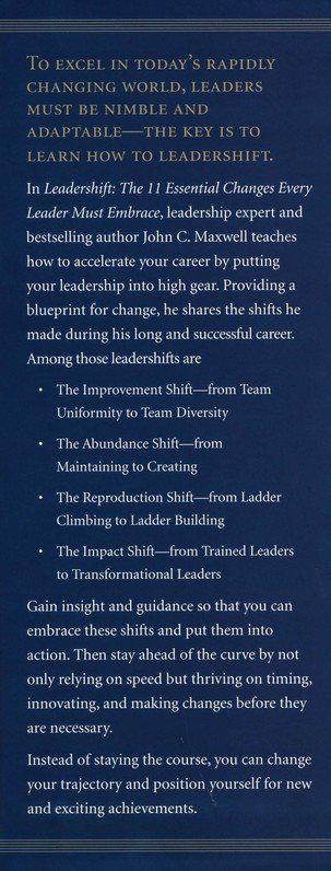 Leadershift, Signed Edition - John C. Maxwell
