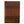 Load image into Gallery viewer, Personalized Custom Text Strong and Courageous Zippered Journal LuxLeather Joshua 1:5-7 Brown
