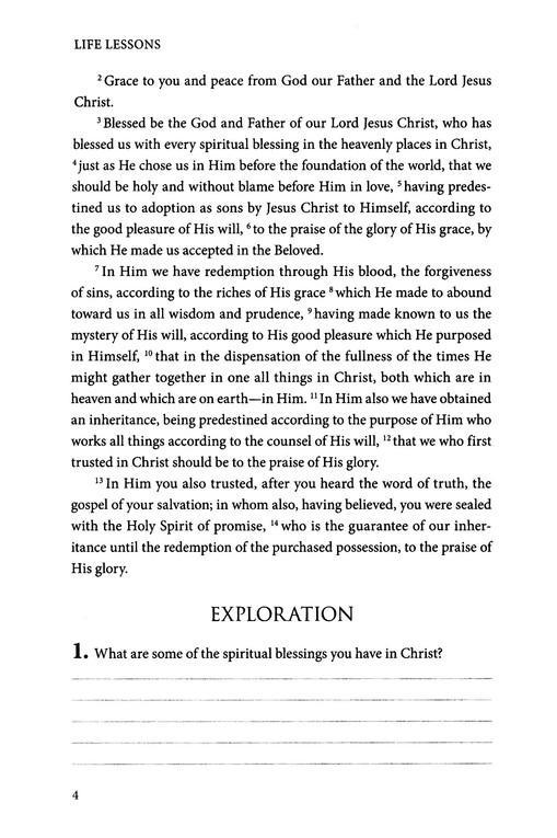 Life Lessons from Ephesians, 2018 Edition - Max Lucado