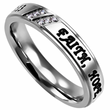 Load image into Gallery viewer, Faith, Hope, Love 1 Corinthians 13:13 Women&#39;s Ring
