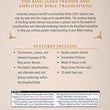 Load image into Gallery viewer, Personalized KJV Amplified Parallel Bible Large Print Bonded Leather Black
