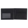 Load image into Gallery viewer, Silver Cross Black Genuine Leather Wallet
