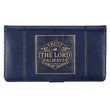 Load image into Gallery viewer, Trust in the LORD Always Isaiah 26:4 Navy Blue Faux Leather Checkbook Cover
