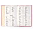 Load image into Gallery viewer, Personalized KJV Holy Bible Giant Print Full-Size Bible Pink Faux Leather Bible w/ Ribbon Marker
