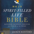 Load image into Gallery viewer, Personalized NKJV Spirit-Filled Life Bible Third Edition Genuine Leather Black Indexed Comfort Print
