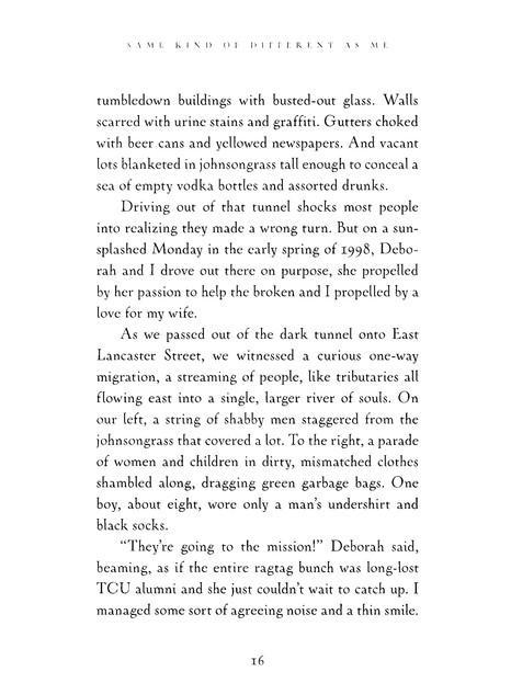 Same Kind Of Different As Me: Conversation Guide