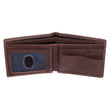 Load image into Gallery viewer, The World&#39;s Best Dad Brown Joshua 1:9 Genuine Leather Wallet

