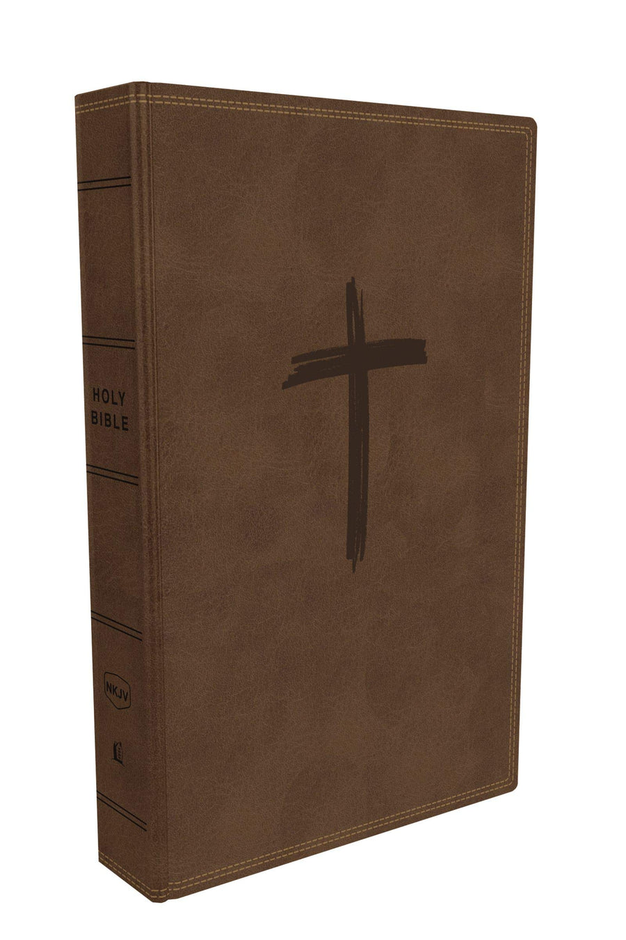 Personalized NKJV Holy Bible for Kids Leathersoft Brown Comfort Print