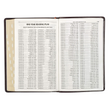 Load image into Gallery viewer, Personalized KJV Deluxe Gift Bible Dark Brown Faux Leather

