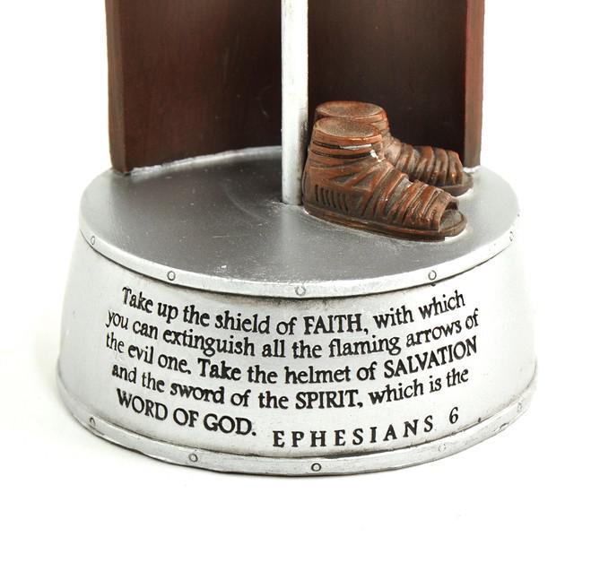 Full Armor Of God 12"H Resin Figure