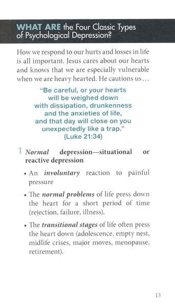 Depression [Hope For The Heart Series] - June Hunt