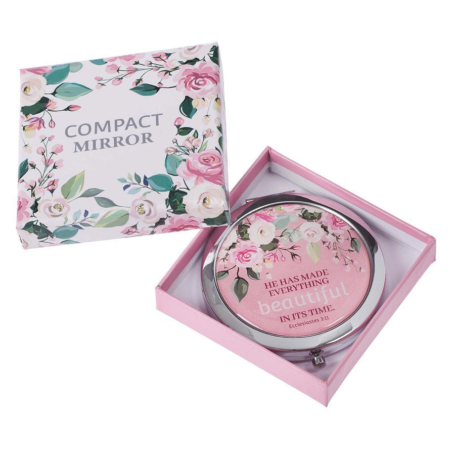 Beautiful In Its Time Ecclesiastes 3:11 Compact Mirror