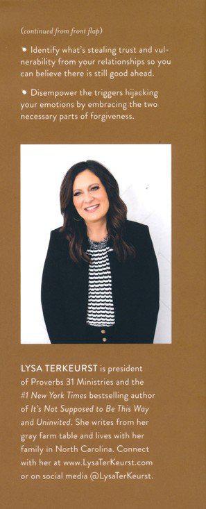 Forgiving What You Can't Forget - Lysa TerKeurst