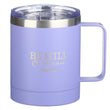 Load image into Gallery viewer, Be Still &amp; Know Psalm 46:10 Lavender Stainless Steel Mug
