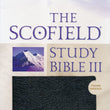 Load image into Gallery viewer, Personalized NKJV The Scofield Study Bible III Thumb Indexed Genuine Leather Black

