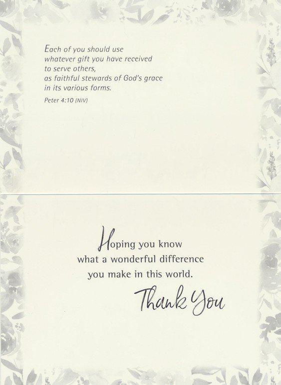 Service Appreciation, Box of 12 Assorted Greeting Cards