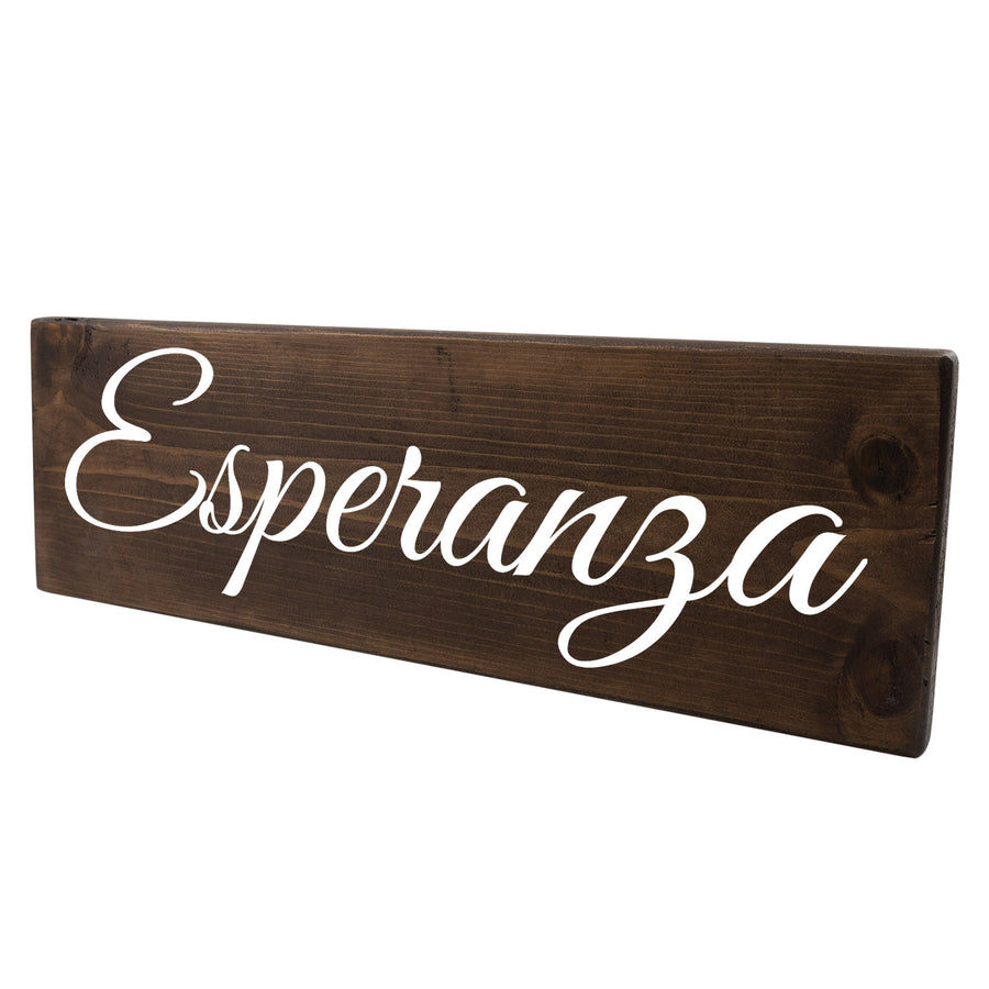 Esperanza Spanish Wood Decor