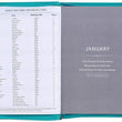 Load image into Gallery viewer, Personalized 2022 It Is Well With My Soul Teal Faux Leather Planner

