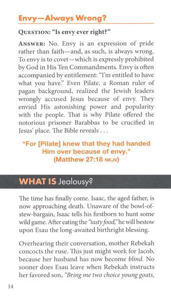 Envy & Jealousy [Hope For The Heart Series] - June Hunt