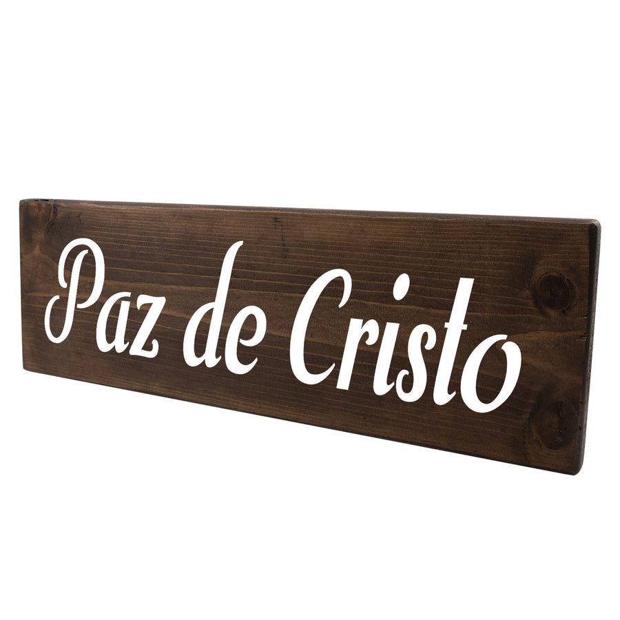 Paz de Cristo Spanish Wood Decor