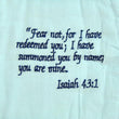 Load image into Gallery viewer, Embroidered Scripture Baby Quilt
