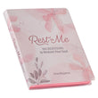 Load image into Gallery viewer, Rest in Me Pink Faux Leather Devotional - Lina Abujamra
