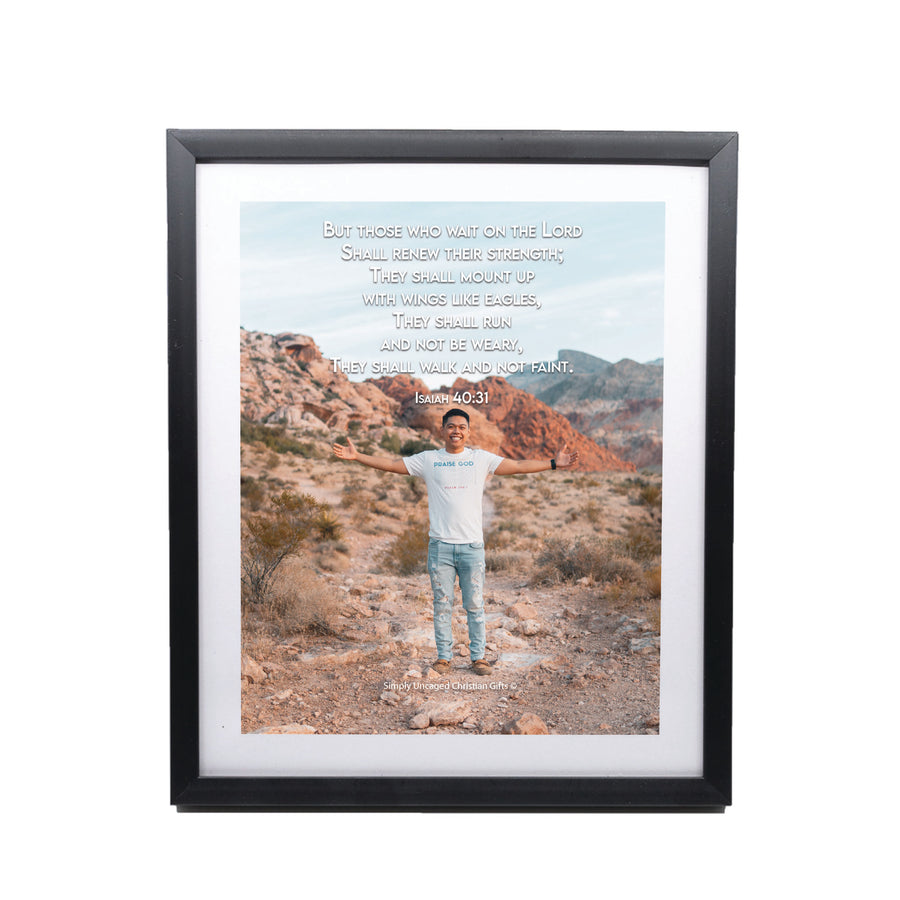 Isaiah 40:31 Personalized Photo Verse