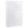 Load image into Gallery viewer, Personalized KJV SMALL Compact Pocket Edition Bible LuxLeather White

