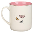Load image into Gallery viewer, Friendship is Good for the Soul White Daisy Ceramic Coffee Mug
